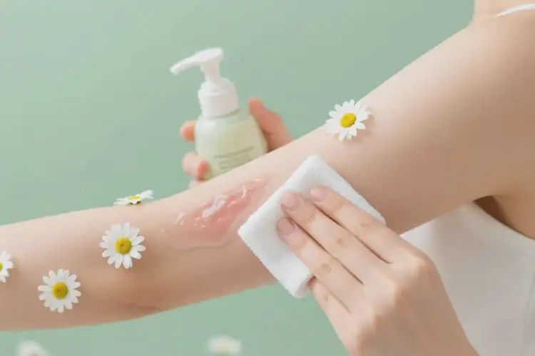 女人手臂上經(jīng)常起濕疹能不能根治(圖1)