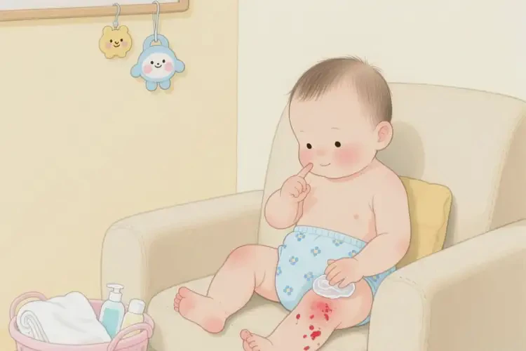 嬰幼兒小腿長(zhǎng)濕疹可不可以根治(圖2)