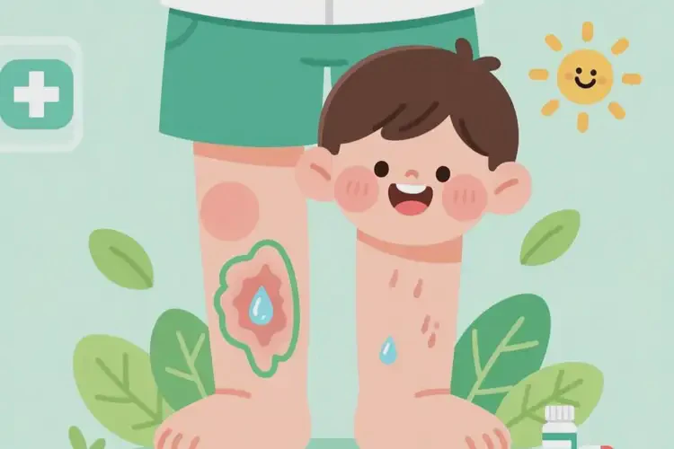 少兒小腿經(jīng)常起濕疹可不可以根治(圖4)