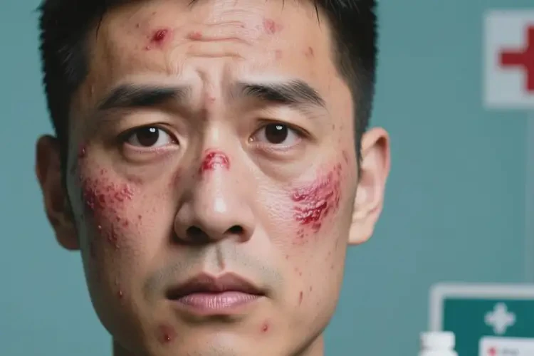 男人面部有濕疹能不能徹底自愈(圖2)