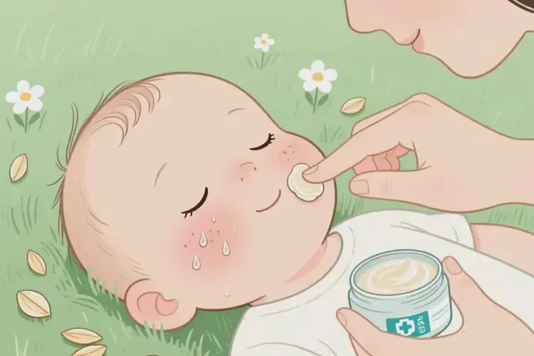 寶寶面部長(zhǎng)濕疹可不可以根治(圖2)