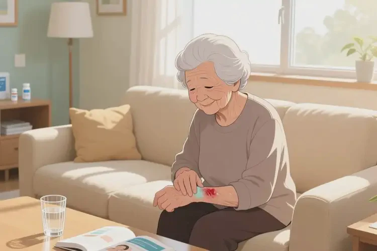 高齡老人身上有濕疹可以徹底自愈嗎(圖4)