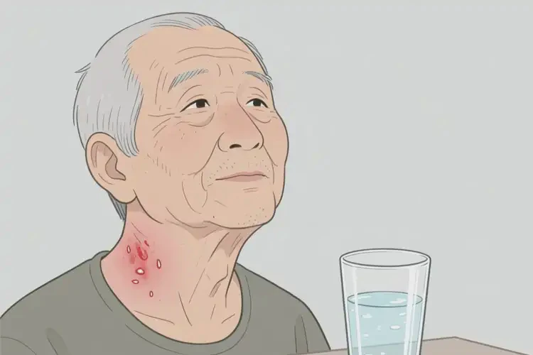 老年人脖子上長濕疹可不可以根治(圖2)