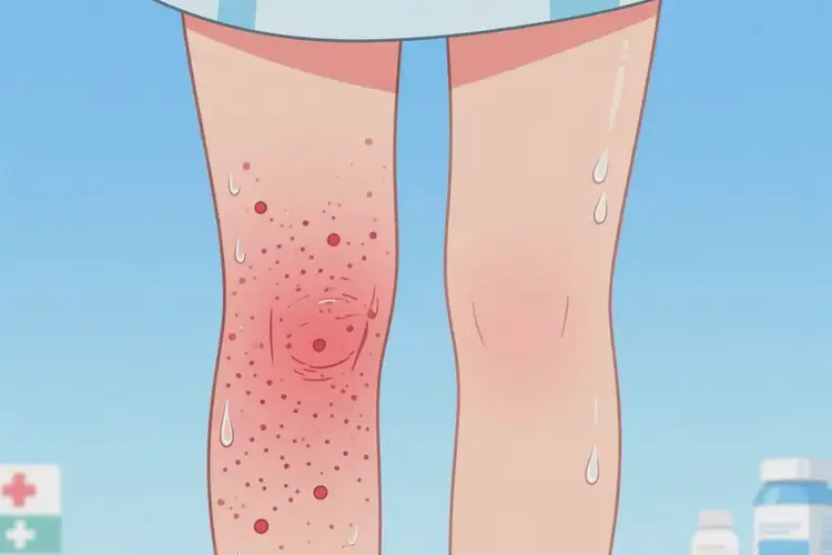 女性大腿上偶爾長濕疹可不可以根治(圖3)