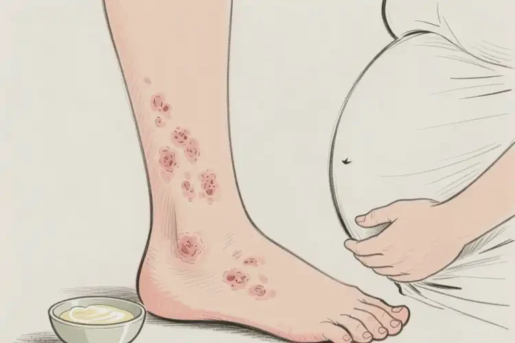 产妇小腿容易起湿疹可不可以根治(图2)