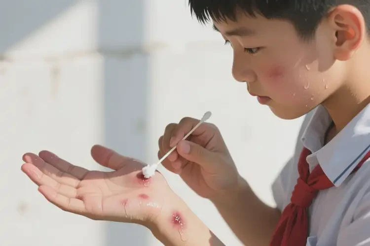 中學生手臂有濕疹可不可以根治(圖2)