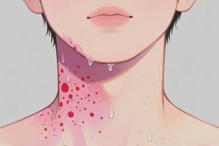 青少年脖子上容易起湿疹能不能彻底自愈(图2)