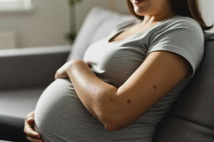 孕婦手臂起濕疹可不可以根治(圖3)