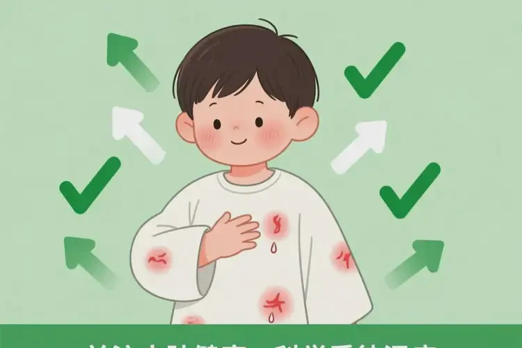 孩子全身偶爾起濕疹能靠自己自愈嗎(圖1)