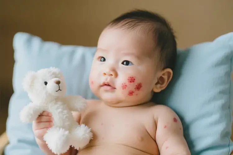 新生兒臉上容易長濕疹可不可以根治(圖3)