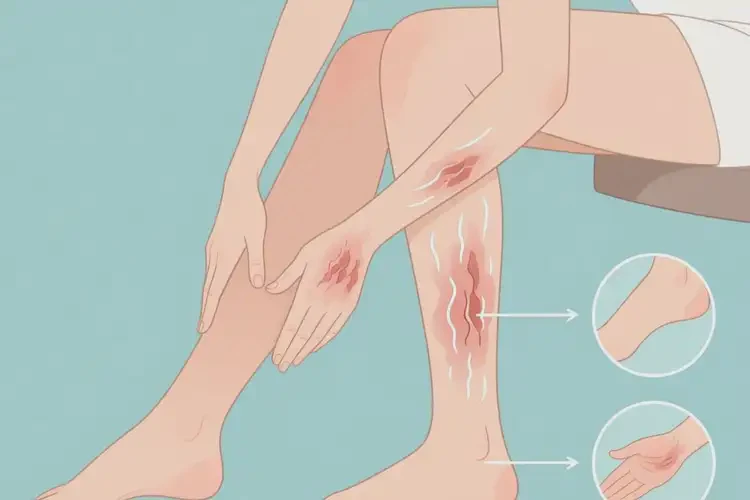 女性四肢長(zhǎng)濕疹可不可以根治(圖2)