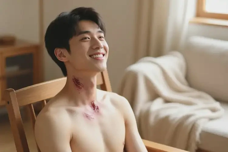 青年人脖子長(zhǎng)濕疹可以徹底自愈嗎(圖2)