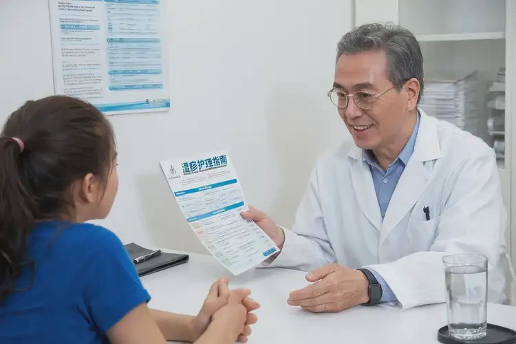 青少年脖子上經(jīng)常長濕疹可不可以根治(圖1)