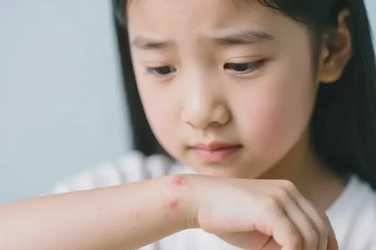 女生身上偶爾起濕疹不管它會自己好嗎(圖2)