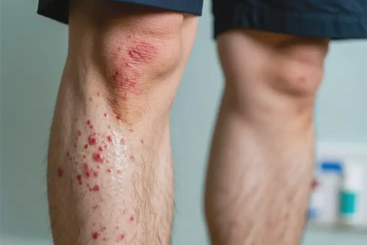 男性小腿上容易起濕疹能徹底自愈嗎(圖4)