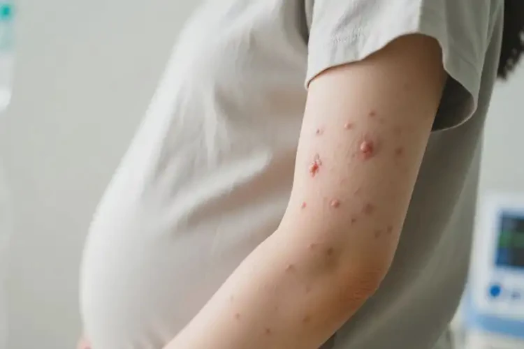 產(chǎn)婦手臂偶爾起濕疹可不可以根治(圖4)