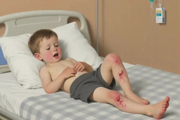 少兒小腿上出現(xiàn)濕疹可不可以根治(圖2)