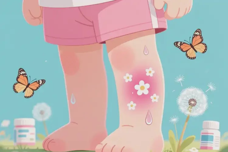 少兒小腿經(jīng)常起濕疹可不可以根治(圖1)