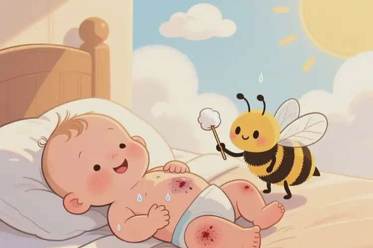 嬰幼兒肚子上長濕疹可不可以根治(圖3)