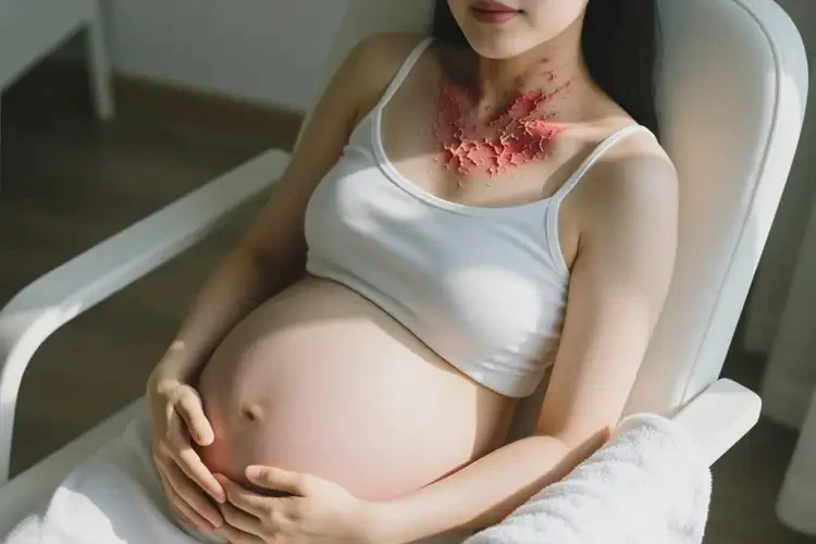 產(chǎn)婦脖子上出現(xiàn)濕疹可不可以根治(圖2)