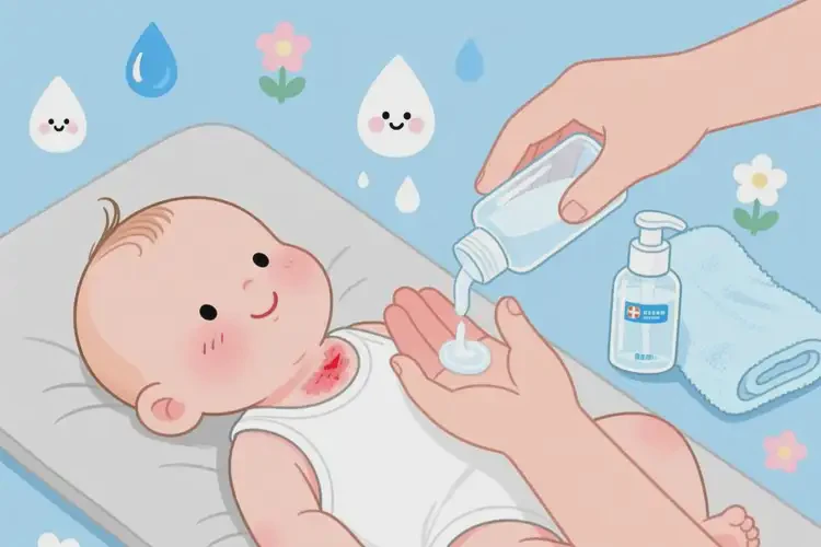 寶寶脖子上有濕疹可不可以根治(圖3)