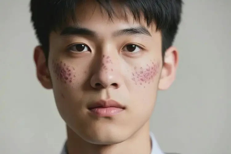 大学生面部经常长湿疹不管它会自己痊愈吗(图2)