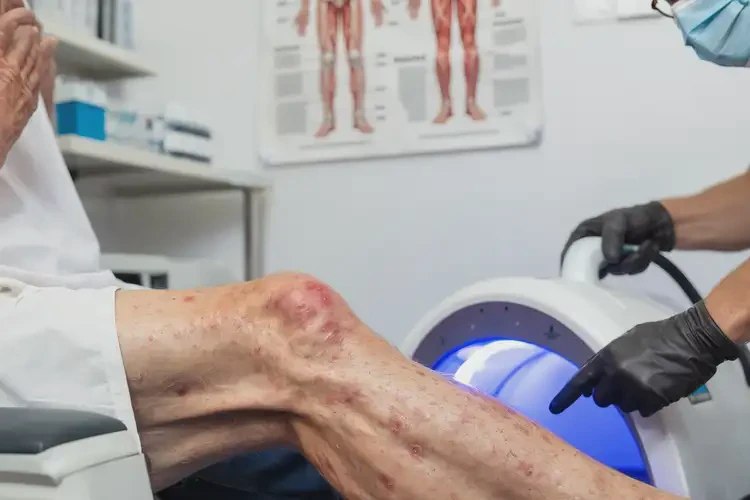 老年人小腿偶爾起濕疹可不可以根治(圖1)