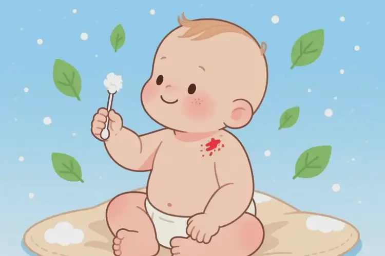 小兒脖子容易長濕疹能夠徹底治愈嗎(圖4)