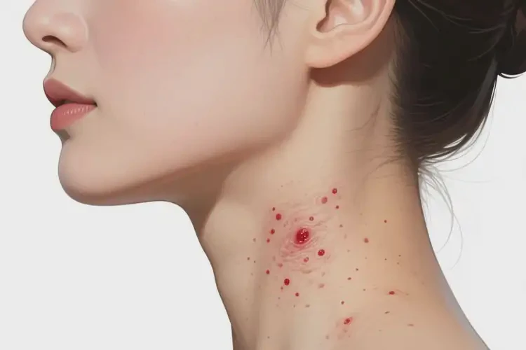 女人脖子上出濕疹能不能根治(圖3)