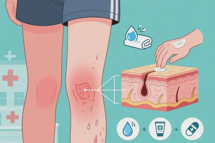 青少年大腿上偶尔长湿疹可不可以根治(图3)