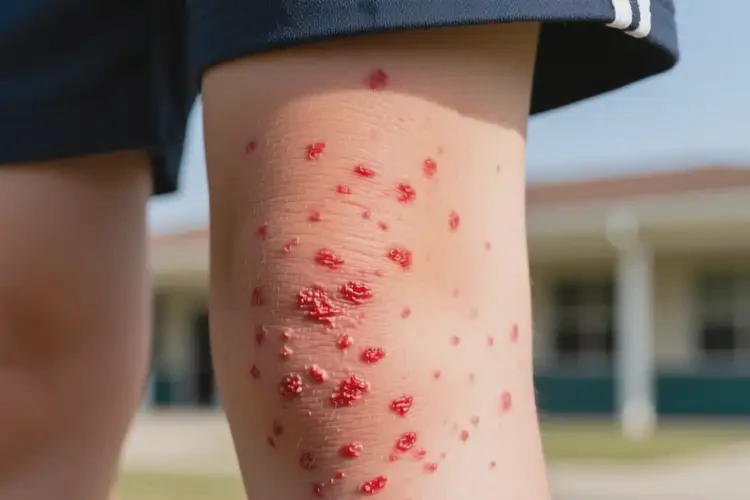 中學(xué)生大腿上起濕疹可不可以根治(圖3)