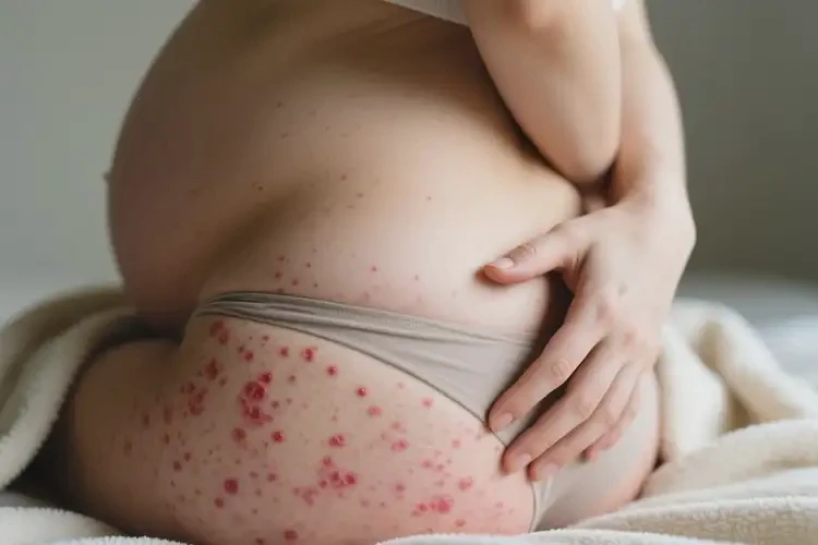 產(chǎn)婦屁股上長濕疹可不可以根治(圖1)
