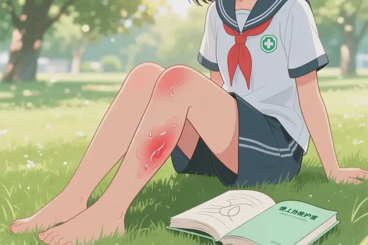 中學(xué)生大腿偶爾起濕疹可不可以徹底自愈(圖2)