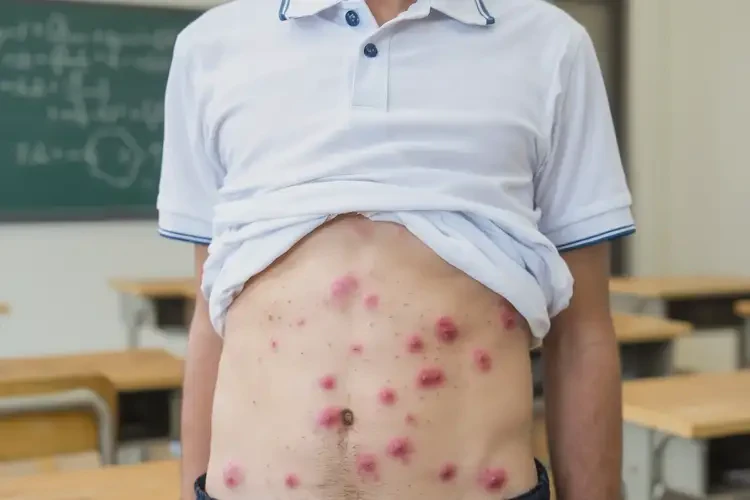 中學(xué)生肚子上有濕疹能徹底自愈嗎(圖4)