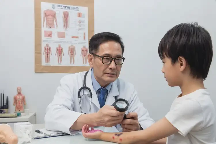 少儿全身偶尔长湿疹能够彻底治愈吗(图4)