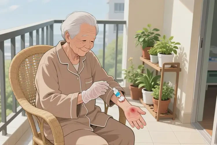 高齡老人身上有濕疹可以徹底自愈嗎(圖2)