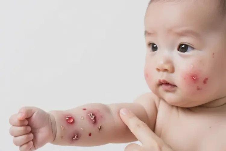 嬰兒手臂長濕疹可不可以根治(圖1)