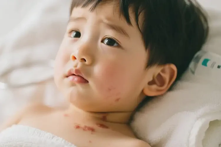 孩子脖子上偶爾起濕疹可不可以根治(圖4)