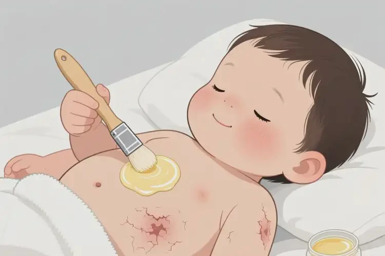 孩子肚子容易長濕疹可不可以根治(圖1)