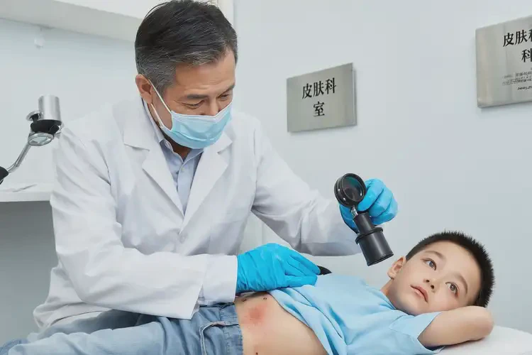 孩子肚子容易長濕疹能徹底自愈嗎(圖1)