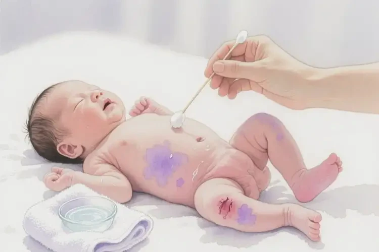 新生儿大腿上起湿疹可不可以根治(图2)