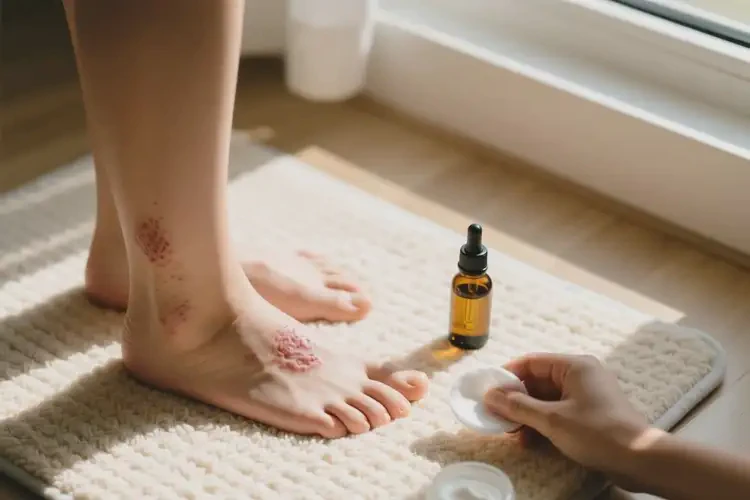 孕婦腳上出現(xiàn)濕疹可不可以根治(圖2)