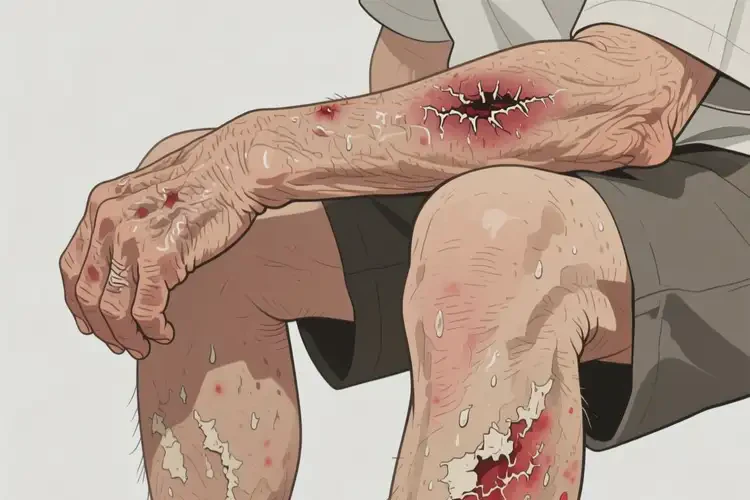 老人四肢有濕疹可以徹底自愈嗎(圖2)