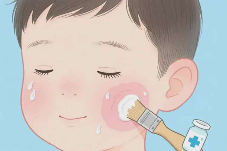 孩子面部经常起湿疹可不可以根治(图2)