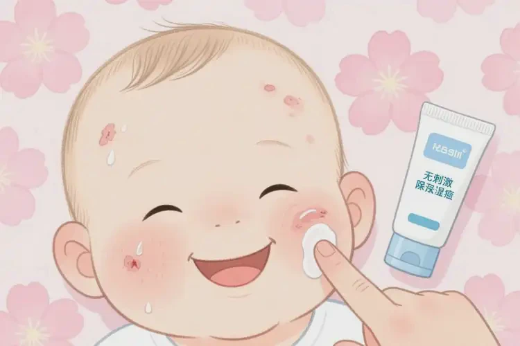 宝宝面部偶尔长湿疹可不可以根治(图3)
