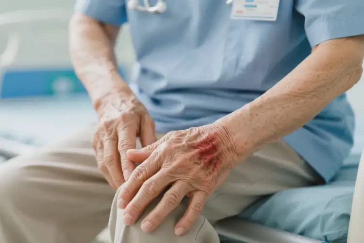 老年人四肢偶爾長(zhǎng)濕疹能徹底自愈嗎(圖1)