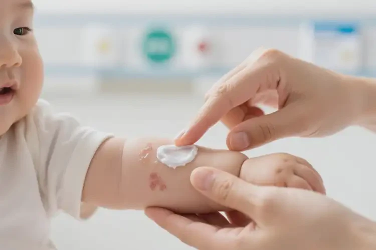 寶寶手臂上出濕疹可不可以根治(圖4)