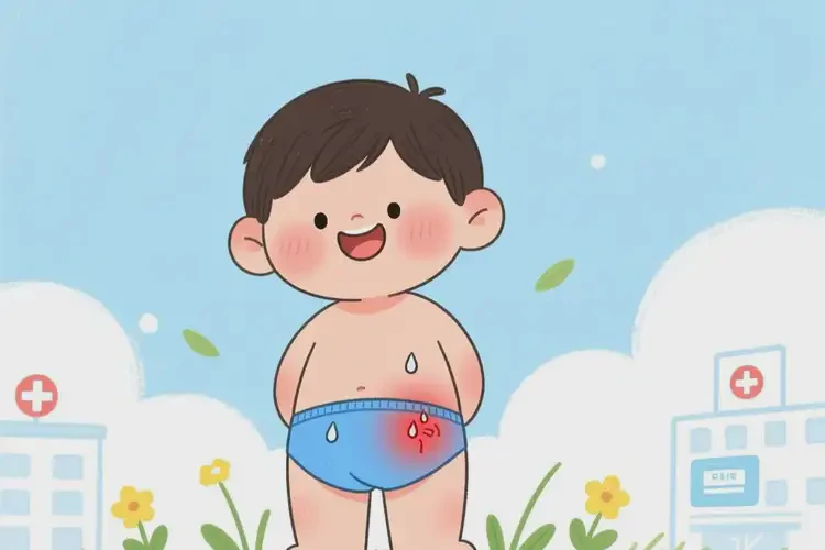 少兒屁股上出現(xiàn)濕疹不管它會(huì)自己痊愈嗎(圖4)