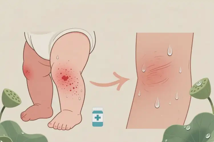 婴幼儿大腿偶尔长湿疹可不可以根治(图3)