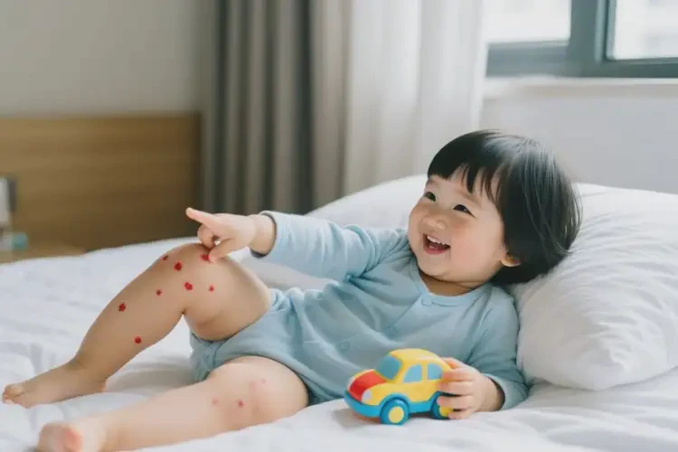 小孩四肢偶尔起湿疹能靠自己自愈吗(图2)